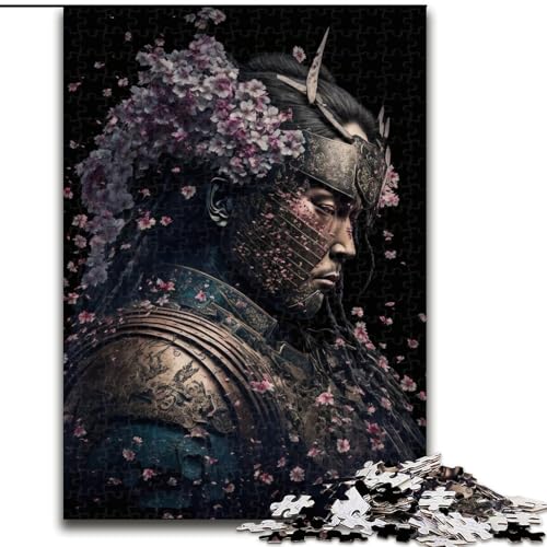 Puzzle für Erwachsene, 1000 Teile, Japanisches Ninja-Puzzle, aus Pappe, Eltern, Partner, Freunde – ab 14 Jahren, 1000 Teile(26x38cm) von XHAXING