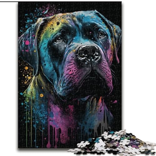 Puzzle für Erwachsene, 1000 Teile, Labrador-Puzzle aus Pappe, Familienaktivitätsspiel, Heimdekoration, Wandkunst, 1000 Teile(26x38cm) von XHAXING
