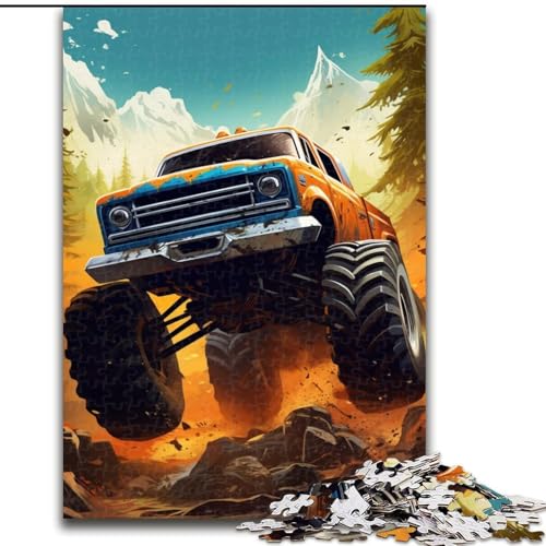 Puzzle für Erwachsene, 1000 Teile, Mountainbike-Puzzle aus Pappe, Spaß für die ganze Familie, Basteln, perfekt für Geburtstage, Feiertage, 1000 Stück(26x38cm) von XHAXING