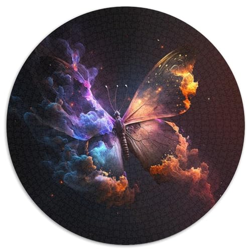 Puzzle für Erwachsene, 1000 Teile, Schmetterlingsnebel, Puzzle für Erwachsene, Geburtstagsgeschenkidee, anspruchsvolles Denkspiel (Größe 67,5 x 67,5 cm) von XHAXING