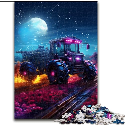 Puzzle für Erwachsene, 1000 Teile, Star Tractor-Puzzle aus Holz, interaktives Familienspiel, Denksportgeschenk, Lernspielzeug, 1000 Teile(50x75cm) von XHAXING
