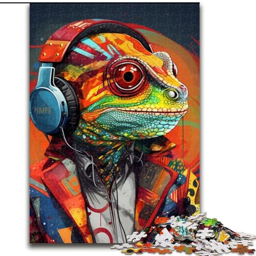 Puzzle für Erwachsene, 1000 Teile, Tier-Nilkrokodile, Puzzle aus Pappe, anspruchsvolles Denkspiel für Teenager, unterhaltsames interaktives Spiel für die ganze Familie, 1000 Teile(26x38cm) von XHAXING