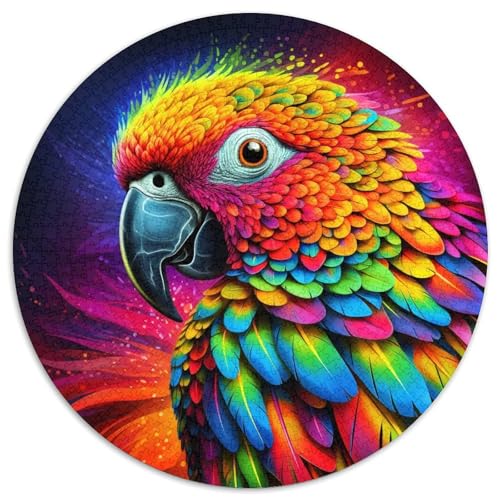 Puzzle für Erwachsene, 1000 Teile, Tiere, Vögel, Papageien, Puzzle für Erwachsene, perfekt für Familienspaß an Weihnachten, Thanksgiving, Geburtstagen und Ostern (67,5 x 67,5 cm) von XHAXING