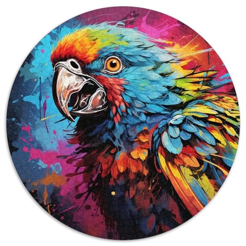 Puzzle für Erwachsene, 1000 Teile, Tiere, Vögel, Papageien, Puzzle für Erwachsene, perfekt für Familienspaß an Weihnachten, Thanksgiving, Geburtstagen und Ostern (67,5 x 67,5 cm) von XHAXING