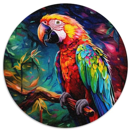 Puzzle für Erwachsene, 1000 Teile, Tiere, Vögel, Papageien, anspruchsvolle Puzzles, entwickelt Hand-Auge-Koordinationsfähigkeiten, (67,5 x 67,5 cm) von XHAXING