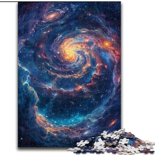 Puzzle für Erwachsene, 1000 Teile, Wolken im Kosmos, aus Pappe, anspruchsvolles Denkspiel für Teenager, unterhaltsames interaktives Spiel für die ganze Familie, 1000 Teile(26x38cm) von XHAXING