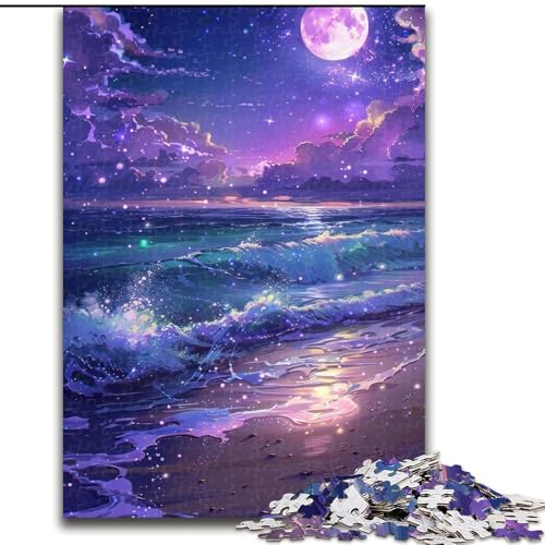 Puzzle für Erwachsene, 1000 Teile, buntes Eiffelturm-Puzzle aus Pappe, Denkspiel, interaktives Familienspiel, geeignet für Kinder ab 14 Jahren, 1000 Teile(26x38cm) von XHAXING