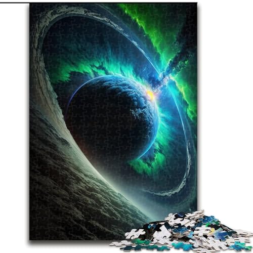 Puzzle für Erwachsene, 1000 Teile, farbenfrohes Fantasy-Puzzle Kosmisches Schwarzes Loch aus Holz, Spielzeug, Geschenk, pädagogisches, intellektuelles, entspannendes Familienspiel, 1000 Teile(50x75cm) Puzzle für Erwachsene, 1000 Teile, farbenfrohes Fantasy-Puzzle Kosmisches Schwarzes Loch aus Holz, Spielzeug, Geschenk, pädagogisches, intellektuelles, entspannendes Familienspiel, 1000 Teile(50x75cm) von XHAXING