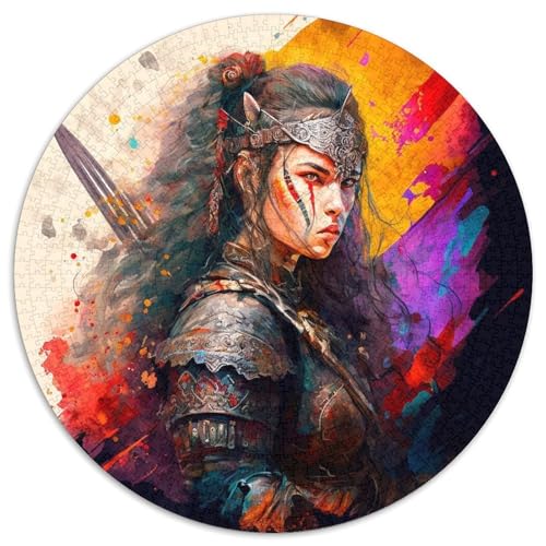 Puzzle für Erwachsene, 1000 Teile, indische Prinzessinnen-Puzzle für Erwachsene, perfekt für Familienspaß an Weihnachten, Thanksgiving, Geburtstagen und Ostern (Größe 67,5 x 67,5 cm) von XHAXING
