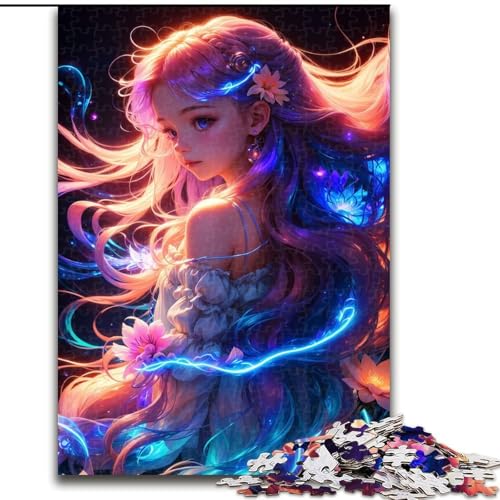 Puzzle für Erwachsene, 1000 Teile, kosmische Hexe, aus Pappe, interaktives Familienspiel, Heimdekoration zum Selbermachen, anspruchsvolles Denksportgeschenk, 1000 Teile(26x38cm) von XHAXING