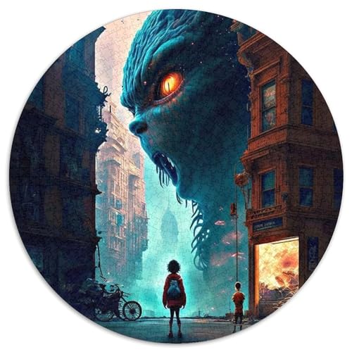 Puzzle für Erwachsene, 1000 Teile, riesige Monster-Puzzles für Erwachsene, Familienspieleabend, Heimdekoration und Gehirntrainingsgeschenk (67,5 x 67,5 cm) von XHAXING