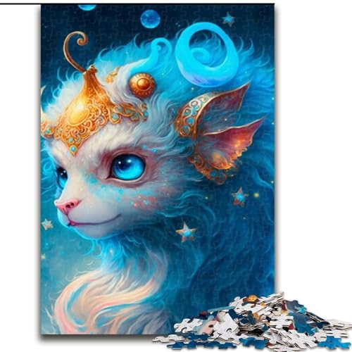 Puzzle für Erwachsene, 1000 Teile, süßes Drachenbaby-Puzzle aus Pappe, lehrreiches und unterhaltsames Indoor-Spiel für die Heimdekoration, 1000 Teile(26x38cm) von XHAXING