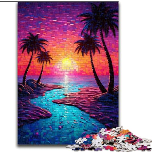 Puzzle für Erwachsene, 1000 Teile, wunderschöne Strandlandschaft, Puzzle aus Holz, anspruchsvolles Denkspiel für Teenager, unterhaltsames interaktives Spiel für die ganze Familie, 1000 Teile(50x75cm) Puzzle für Erwachsene, 1000 Teile, wunderschöne Strandlandschaft, Puzzle aus Holz, anspruchsvolles Denkspiel für Teenager, unterhaltsames interaktives Spiel für die ganze Familie, 1000 Teile(50x75cm) von XHAXING