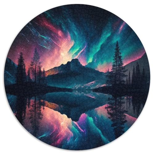 Puzzle für Erwachsene, 1000-teiliges Alien Planet Landscape-Puzzle, 1000-teiliges Denkspiel für Teenager, (67,5 x 67,5 cm) von XHAXING