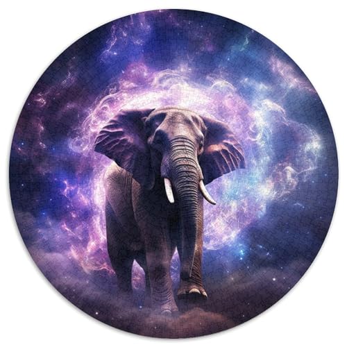 Puzzle für Erwachsene, 1000-teiliges Fantasie-Elefant-Puzzle, 1000-teiliges Denkspiel für Teenager, (67,5 x 67,5 cm) von XHAXING