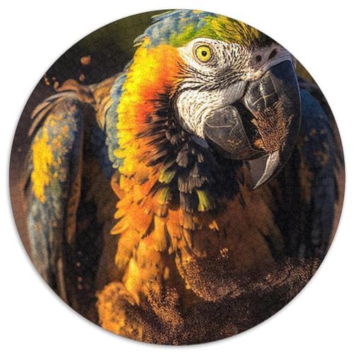 Puzzle für Erwachsene, 1000-teiliges Papageien-Puzzle für Erwachsene, Geburtstagsgeschenkidee, anspruchsvolles Denkspiel (Größe 67,5 x 67,5 cm) von XHAXING