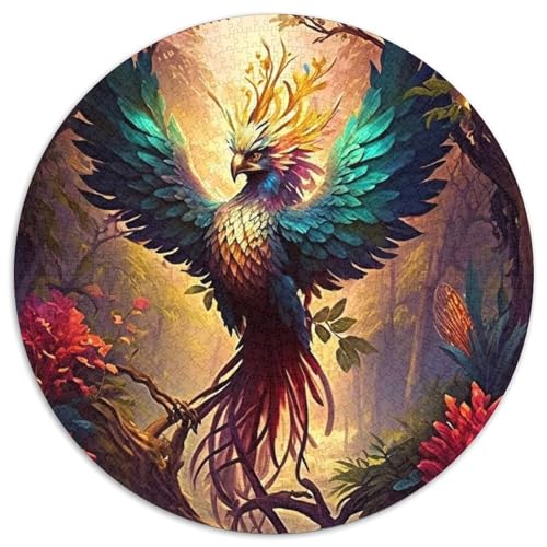 Puzzle für Erwachsene, 1000-teiliges Phoenix-Puzzle, 1000-teiliges Denkspiel für Teenager, (67,5 x 67,5 cm) von XHAXING