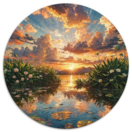 Puzzle für Erwachsene, 1000-teiliges Puzzle im japanischen Stil für Erwachsene, anspruchsvolles Denkspiel – entspannendes Spielzeug für Teenager (67,5 x 67,5 cm) von XHAXING