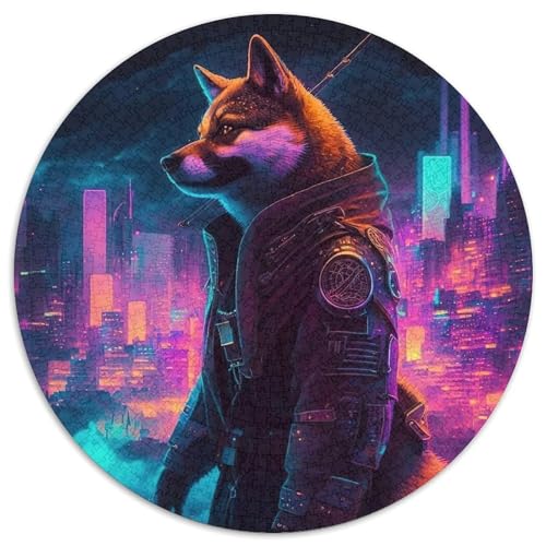 Puzzle für Erwachsene, 1000-teiliges mechanisches Wolf-Puzzle für Erwachsene, anspruchsvolles Denkspiel – entspannendes Spielzeug für Teenager (67,5 x 67,5 cm) von XHAXING