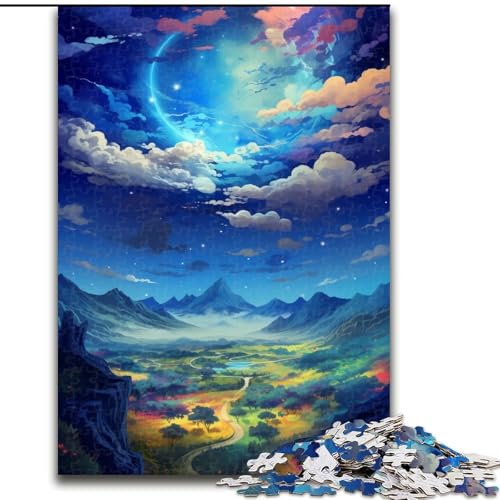 Puzzle für Erwachsene,1000 Teile,Schwarzer Himmel mit Regenbogenwolken,Puzzle aus Holz,anspruchsvolles Denkspiel für Teenager,unterhaltsames interaktives Spiel für die ganze Familie,1000 Teile Puzzle für Erwachsene,1000 Teile,Schwarzer Himmel mit Regenbogenwolken,Puzzle aus Holz,anspruchsvolles Denkspiel für Teenager,unterhaltsames interaktives Spiel für die ganze Familie,1000 Teile von XHAXING