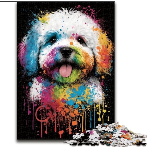 Puzzle für Erwachsene,1000 Teile,farbenfrohe Teddy-Puzzles mit künstlerischer Kunst,aus Pappe,interaktives Familienspiel,Heimdekoration zum Selbermachen,anspruchsvolles Denksport-Geschenk,1000 Teile von XHAXING