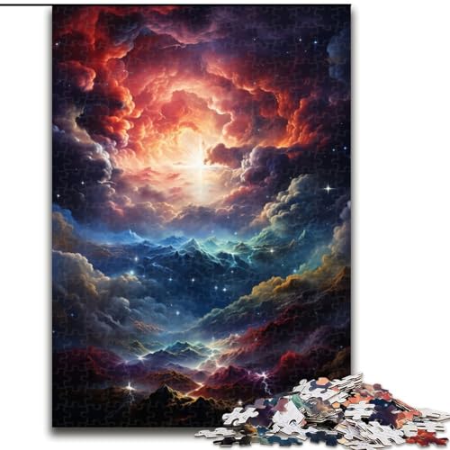 Puzzle für Erwachsene 1000 Das Universum der Fantasie-Puzzle aus Holz, für Teenager und Familienspaß, 1000 Teile(50x75cm) von XHAXING