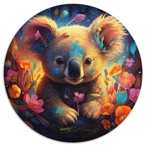 Puzzle mit 1000 Teilen für Erwachsene, Art Koalas, anspruchsvolle Puzzles für Teenager und Familienspaß – DIY-Denkspiel als Geschenk (67,5 x 67,5 cm) von XHAXING