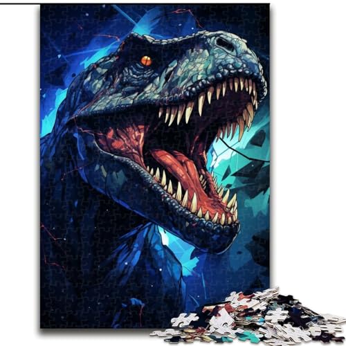 Puzzle mit 1000 Teilen für Erwachsene, Bunte Totenkopf-Puzzle aus Holz, kompliziertes Design für Teenager, DIY-Dekor und gehirnfördernder Spaß, 1000 Stück(50x75cm) von XHAXING