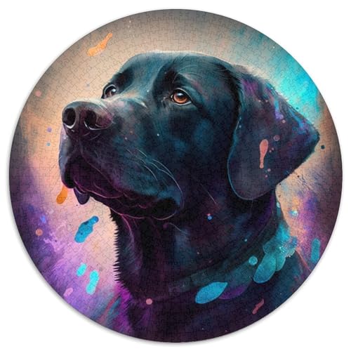 Puzzle mit 1000 Teilen für Erwachsene, Fantasy-Labrador, anspruchsvolle Puzzles für Teenager und Familienspaß – DIY-Denkspiel als Geschenk (67,5 x 67,5 cm) von XHAXING