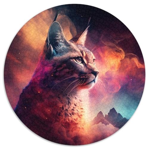 Puzzle mit 1000 Teilen für Erwachsene, Luchsnebel, anspruchsvolle Puzzles für Teenager und Familienspaß – DIY-Denkspiel als Geschenk (67,5 x 67,5 cm) von XHAXING
