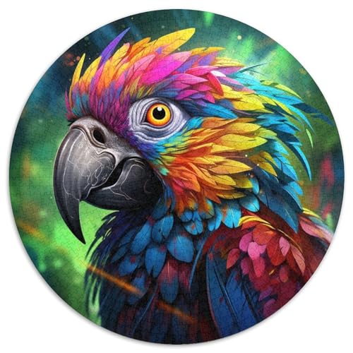 Puzzle mit 1000 Teilen für Erwachsene, Papageien-Papierpuzzle, Teenager, Paare und Freunde zum Geburtstag, Weihnachten (Größe 67,5 x 67,5 cm) von XHAXING