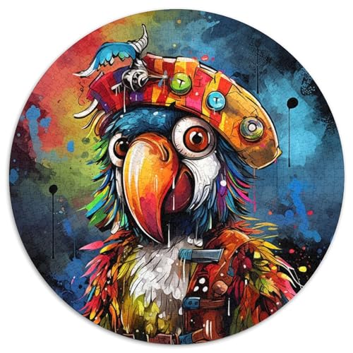 Puzzle mit 1000 Teilen für Erwachsene, Tiere, Vögel, Papageien, Puzzles für Erwachsene, perfekt für Familienspaß, Partyspiele, Geburtstagspartygeschenke (67,5 x 67,5 cm) von XHAXING