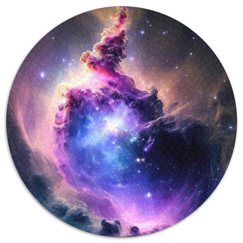 Puzzle mit 1000 Teilen für Erwachsene, kosmischer Nebel, anspruchsvolle Puzzles für Teenager und Familienspaß – DIY-Denkspiel als Geschenk (67,5 x 67,5 cm) von XHAXING