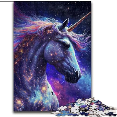 Puzzle mit 1000 Teilen für Erwachsene, süßes Pony-Puzzle aus Pappe, anspruchsvolles Denkspiel für Teenager, perfekt als Heimdekoration oder Geschenk, 1000 Stück(26x38cm) von XHAXING