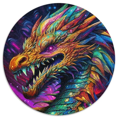 Puzzles für 1000 Teile, Art Flying Dragons, Unmögliches Puzzle für Erwachsene, Perfekt für Teenager und Familienspaß, Geburtstag (67,5 x 67,5 cm) von XHAXING
