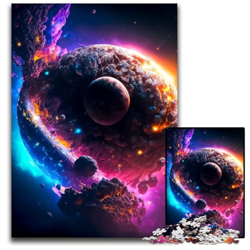 Rosa-Blaues 1000-teiliges Puzzle aus Pappe für Erwachsene. Ideal für Teenager und Sammler, Reisegeschenk, Familienaktivität. 26x38cm Rosa-Blaues 1000-teiliges Puzzle aus Pappe für Erwachsene. Ideal für Teenager und Sammler, Reisegeschenk, Familienaktivität. 26x38cm von XHAXING