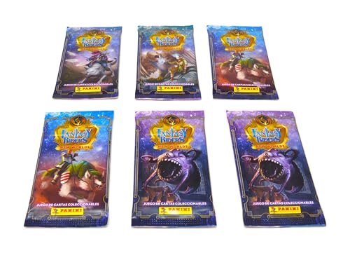 6 x Fantasy Riders Briefumschläge, 6 x Gemischte Karten-Set, 6 Packungen New Worlds von XHC