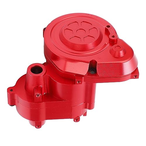 XHTLLO Getriebegehäuse aus Aluminiumlegierung Für RBX10 1/10 RC Car Hochfestes Getriebegehäuse(Rot) von XHTLLO