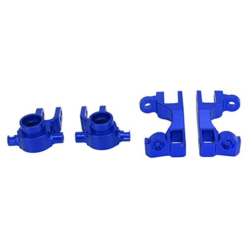 XHTLLO RC-Lenkschalen-C-Block-Set aus Aluminiumlegierung Für 1/10 RC-Autos, Hochfeste Ersatzteile Für Verbesserte Stabilität(Blau) von XHTLLO