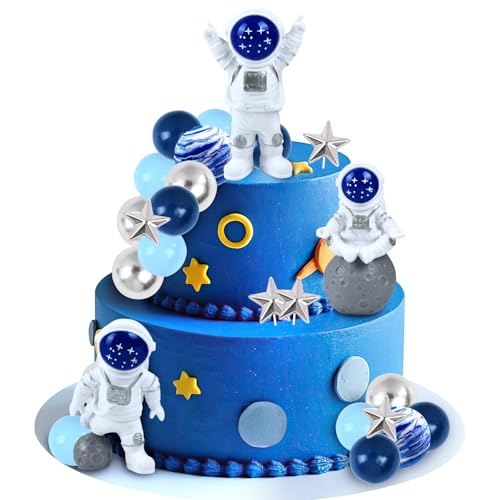 Astronauten Tortendeko, 25 Stück Weltraum Kuchen Deko, Astronaut Figur Kuchen, Planeten Deko Kuchen, Kuchendekoration Weltraum, Kugeln Tortendeko für Kinder Geburtstag Astronauten Tortendeko, 25 Stück Weltraum Kuchen Deko, Astronaut Figur Kuchen, Planeten Deko Kuchen, Kuchendekoration Weltraum, Kugeln Tortendeko für Kinder Geburtstag von XIABYAYU