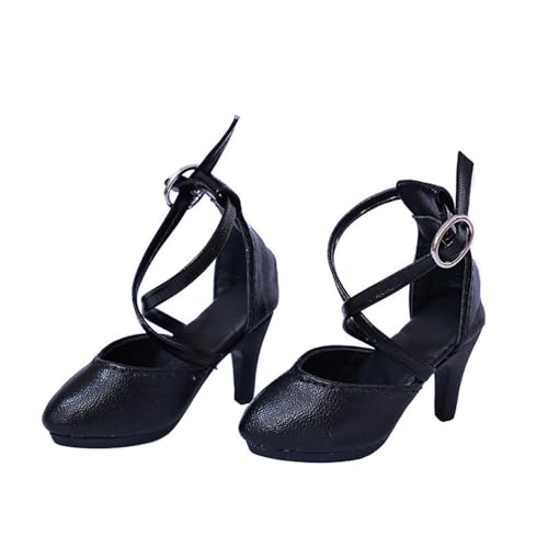 XIANMY Doll High Heels Doll Dance Shoes Leather Shoes Casual Shoes Boots for 45cm Girl Dolls 1/4 BJD Doll Dress Up Doll Costume Accessories von XIANMY