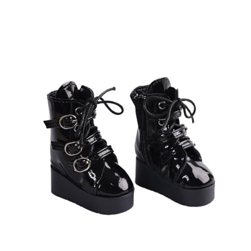 XIANMY Doll Platform Boots Lace Up Leather Shoes Mini Casual Shoes for 45cm Girl Dolls 1/4 BJD Doll Dress Up Doll Costume Accessories Black XIANMY Doll Platform Boots Lace Up Leather Shoes Mini Casual Shoes for 45cm Girl Dolls 1/4 BJD Doll Dress Up Doll Costume Accessories Black von XIANMY