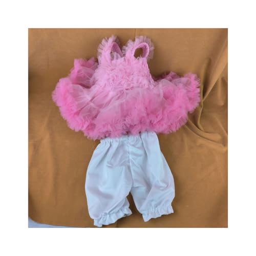 XIANMY Doll Top Pants Dress Overalls Jumpsuits Coat Suit Doll Clothes Outfits Set for 55cm Girls Doll 1/3 BJD Doll Dress Up Doll Costume Accessories A02 von XIANMY