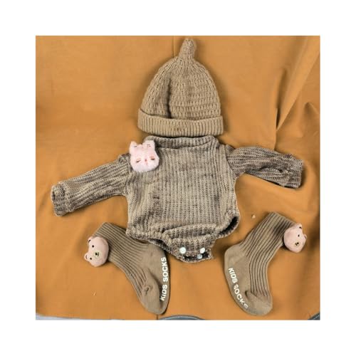 XIANMY Doll Top Pants Dress Overalls Jumpsuits Coat Suit Doll Clothes Outfits Set for 55cm Girls Doll 1/3 BJD Doll Dress Up Doll Costume Accessories A04 von XIANMY