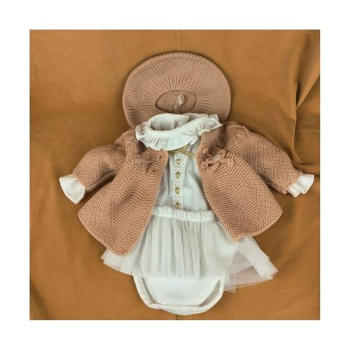 XIANMY Doll Top Pants Dress Overalls Jumpsuits Coat Suit Doll Clothes Outfits Set for 55cm Girls Doll 1/3 BJD Doll Dress Up Doll Costume Accessories A05 von XIANMY