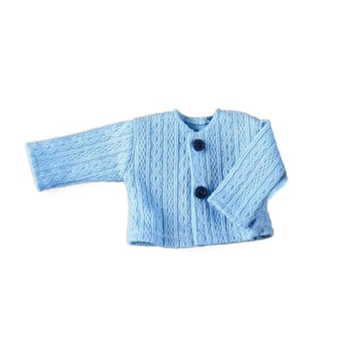 XIANMY Puppe Strickjacke Pullover Top Hosen Hosen Mantel Anzug Puppe Kleidung Outfits Set für 30cm Mädchen Puppe 1/6 BJD Puppe Dress Up Puppe Kostüm Zubehör Pullover von XIANMY