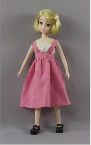 XIANMY Puppenkleidergurt, Kleid, Rock, Anzug, ärmellos, Outfits für 22 cm, 1/6 Puppenkostüm, Kinder, Urlaub, Party-Zubehör XIANMY Puppenkleidergurt, Kleid, Rock, Anzug, ärmellos, Outfits für 22 cm, 1/6 Puppenkostüm, Kinder, Urlaub, Party-Zubehör von XIANMY