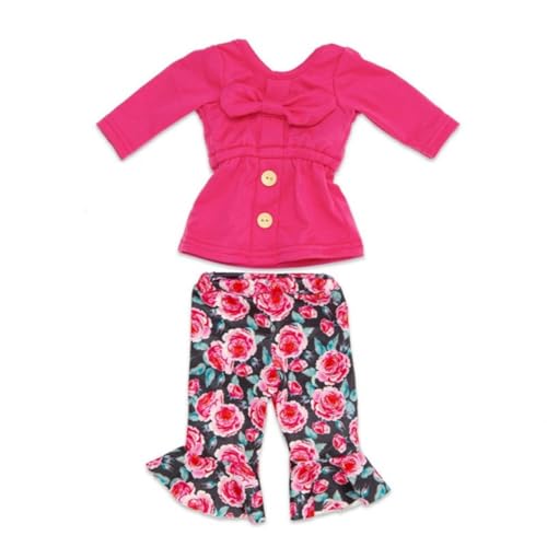 XIANMY Puppenkleidung, Kleid, Schal, Top, Hose, T-Shirt, Minirock, Anzug, Puppen-Outfits für 45 cm, Mädchen, Puppenzubehör, Geburtstag, Weihnachten, Party, A05 XIANMY Puppenkleidung, Kleid, Schal, Top, Hose, T-Shirt, Minirock, Anzug, Puppen-Outfits für 45 cm, Mädchen, Puppenzubehör, Geburtstag, Weihnachten, Party, A05 von XIANMY