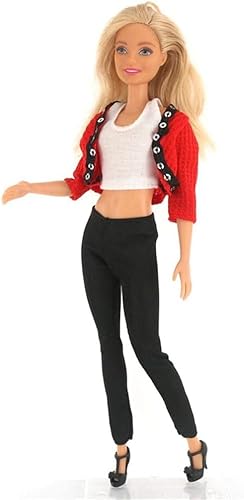 XIANMY Puppenkleidung, Mantel, Jacke, Hose, Weste, Tops, Freizeitanzug, Outfits für 1/6 Puppe, 27,9 cm, 30 cm, Mädchenpuppen-Kostüm-Zubehör XIANMY Puppenkleidung, Mantel, Jacke, Hose, Weste, Tops, Freizeitanzug, Outfits für 1/6 Puppe, 27,9 cm, 30 cm, Mädchenpuppen-Kostüm-Zubehör von XIANMY