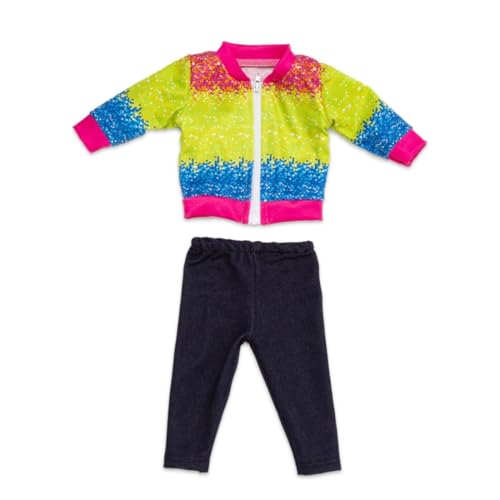 XIANMY Puppenkleidung, Oberteil, Hose, Mantel, Hose, Jacke, Sportanzug, Puppen-Outfits für 43 cm, Mädchen, Puppenzubehör, Geburtstag, Weihnachten, Party, A04 XIANMY Puppenkleidung, Oberteil, Hose, Mantel, Hose, Jacke, Sportanzug, Puppen-Outfits für 43 cm, Mädchen, Puppenzubehör, Geburtstag, Weihnachten, Party, A04 von XIANMY
